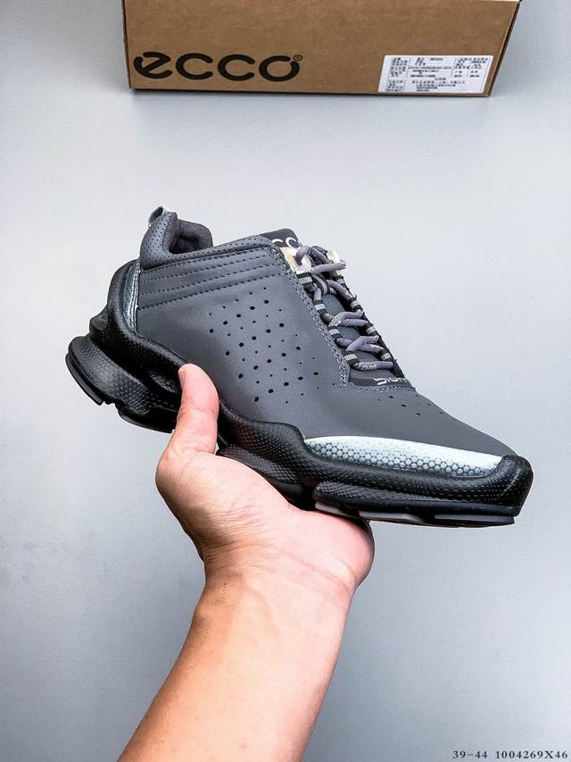 Company Grade! Ecco Men's Classic Lisbon Lace Street Fun Series Lace-up Casual S