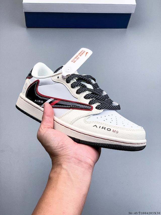 Nike Air Jordan 1 Low (AJ1) - A low-top trendy casual sneakers. Perfectly tailor