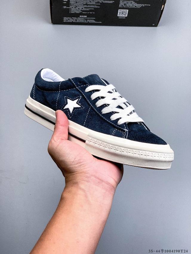 Converse One Star 1970s Low-Top Jack Star Classic One Star Shoes. The naturally