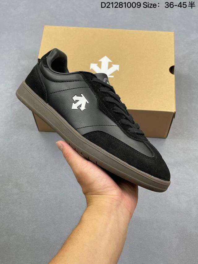 Collection Descente Chron Retro Patchwork Fashionable Casual Sneakers Leather Up