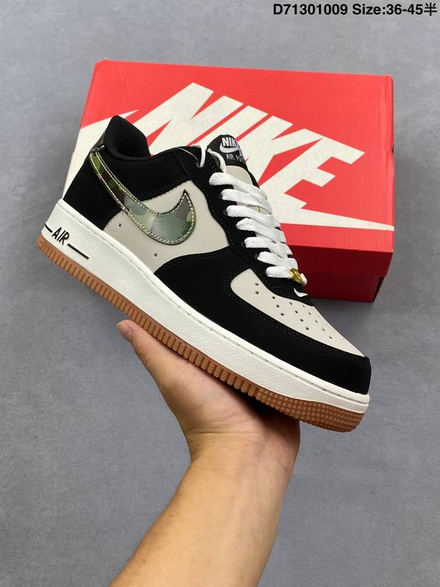 Nike Air Force 1 '07 Low, a versatile, platform, low-top, casual athletic shoe w