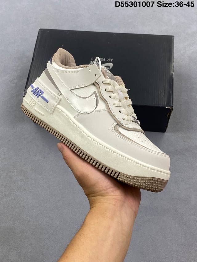 Factory Grade Nike Wmns Air Force 1 Shadow - New Girlish Deconstructed Design Ma