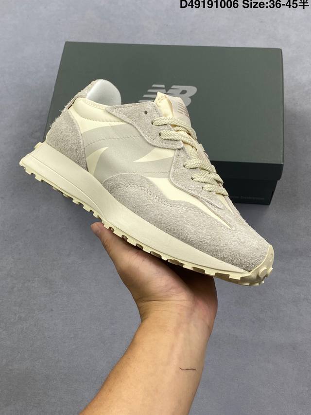 New Balance Ms327 Retro Casual Running Shoes. Featuring a purer retro design, th