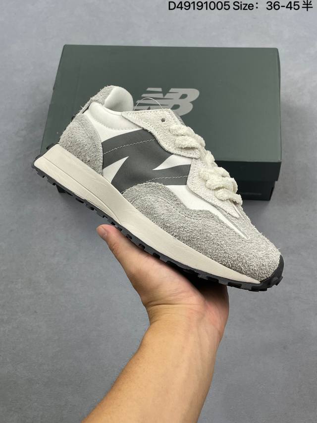 New Balance Ms327 Retro Casual Running Shoes. Featuring a purer retro design, th