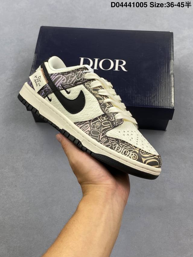 Nike SB Dunk Low Retro Low-Top Casual Sports Skateboard Shoes. Featuring soft an