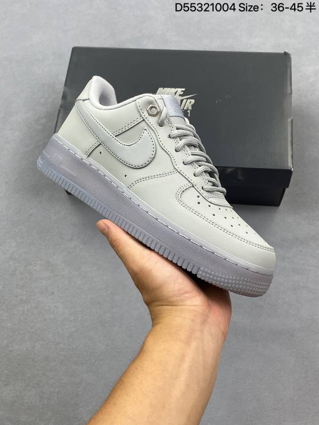 Nike Air Force 1 Low, a versatile low-top casual athletic shoe. Soft, responsive