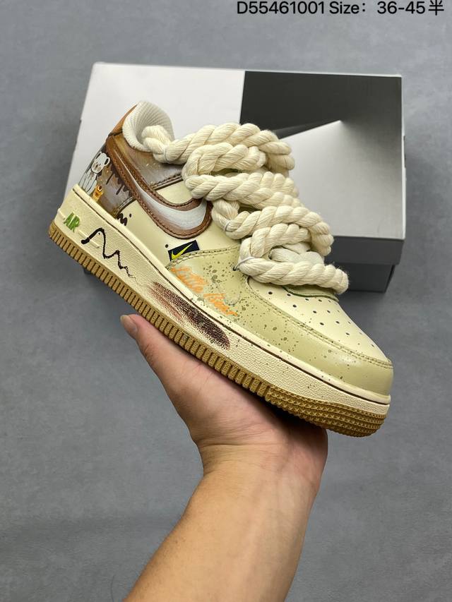 Factory Grade Nike Air Force 1 '07 Low "Batman" DC Comic Series Air Force 1 Low-