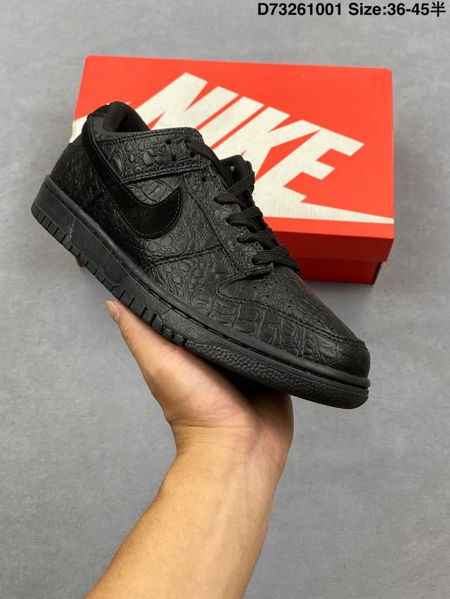 Nike Dunk Low Retro Series Retro Low-Top Casual Sports Skateboard Shoes. Feature