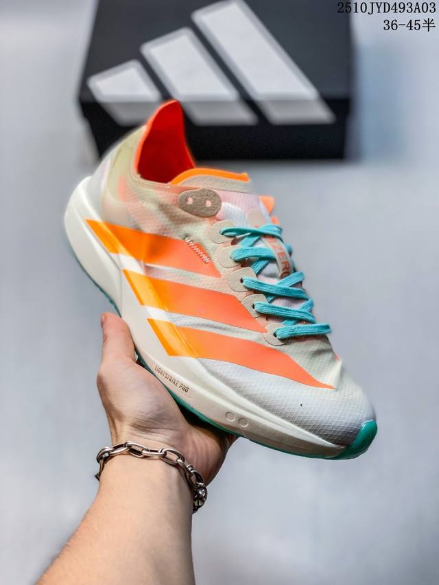 Authentic label with half sizes Adidas Adizero Takumi Sen 11 racing running shoe