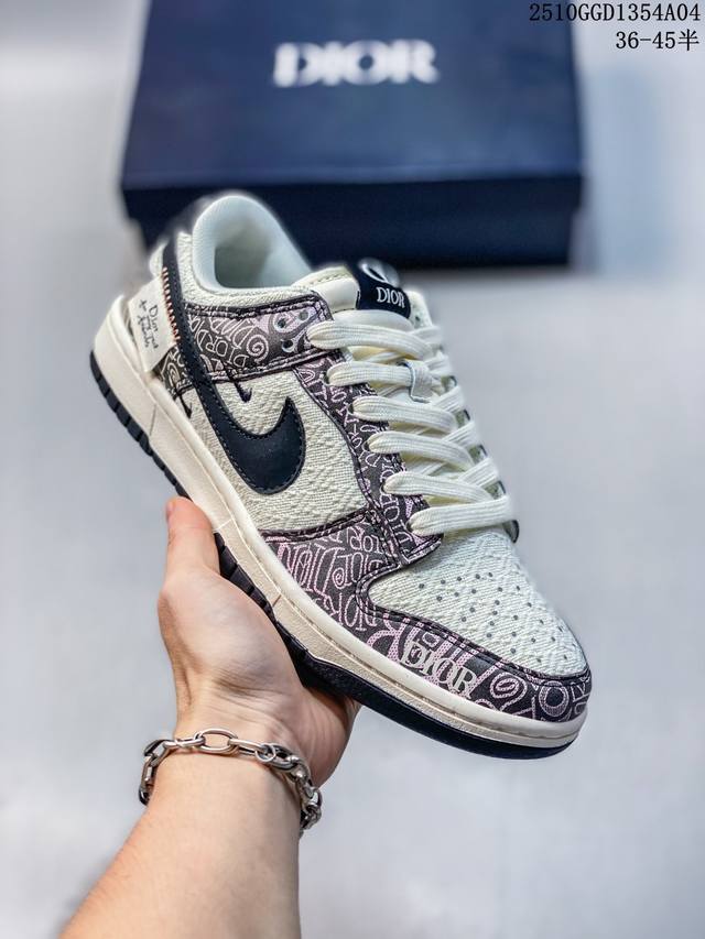 Limited Release of Overseas Hot Item! High-end Custom Nike SB Dunk Low "Louis Vu