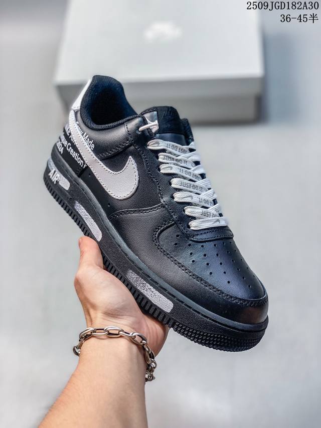 Factory Grade Nike Air Force 1 '07 Low (Half Size Available) - Limited Overseas