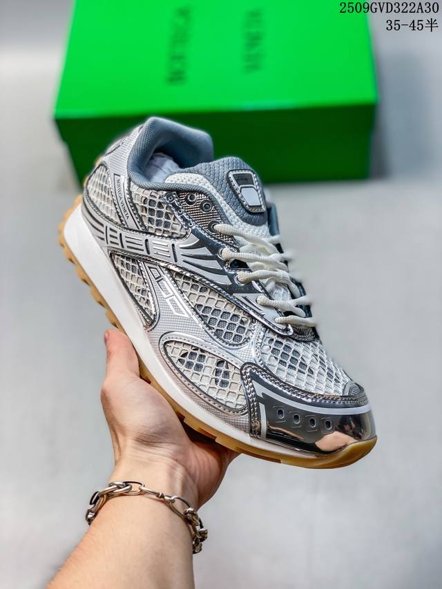 Top-tier version couple's shoes, Bottega Veneta 23SS Fall/Winter runway style, B