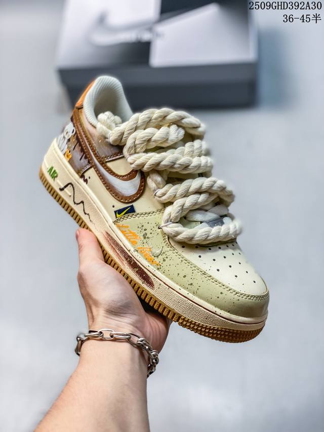 Factory Grade Nike Air Force 1 '07 Low (Half Size Available) - Limited Overseas