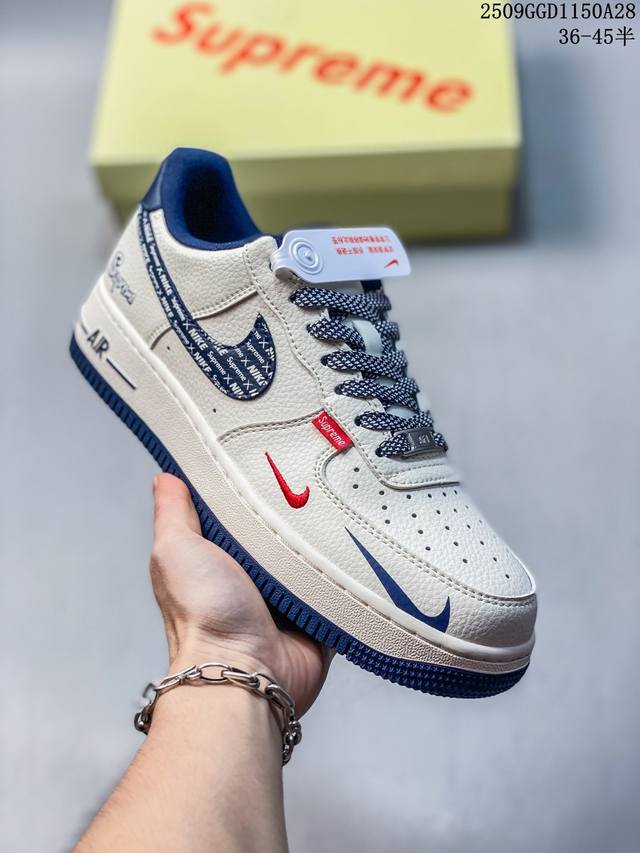 Factory Grade Nike Air Force 1 '07 Low (Half Size Available) - Limited Overseas
