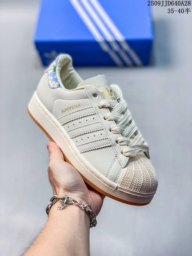 Adidas Originals Superstar Shell Toe Low-Top Classic Versatile Casual Sports Sne