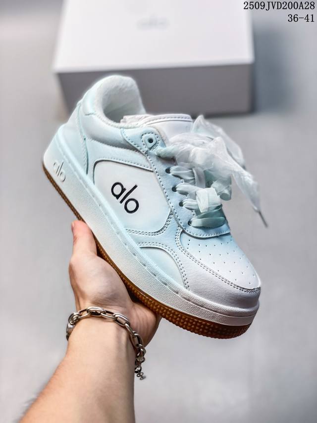 Alo Yoga Jisoo same style non-slip wear-resistant thick-soled height-increasing