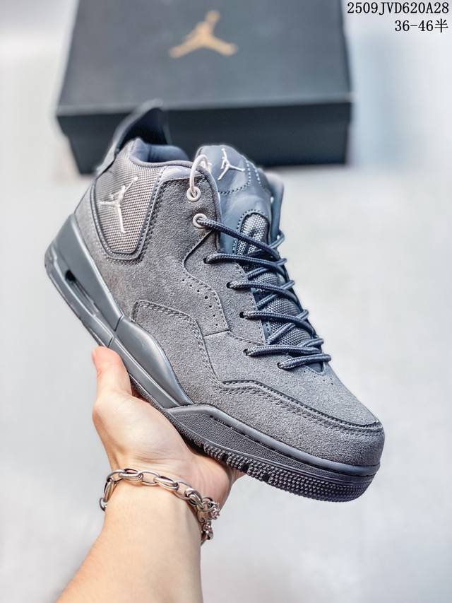 Authentic Nike Jordan Courtside 23 Blue Retro Mid-Top Women's Basketball Shoes w