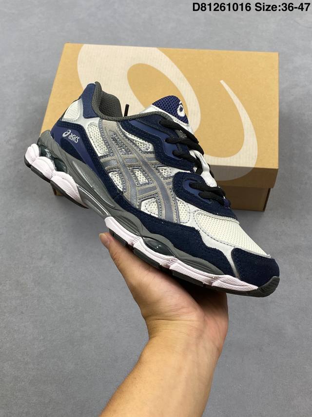Collection Factory Grade Asics Gel-Nyc Shoes with breathable mesh upper and some