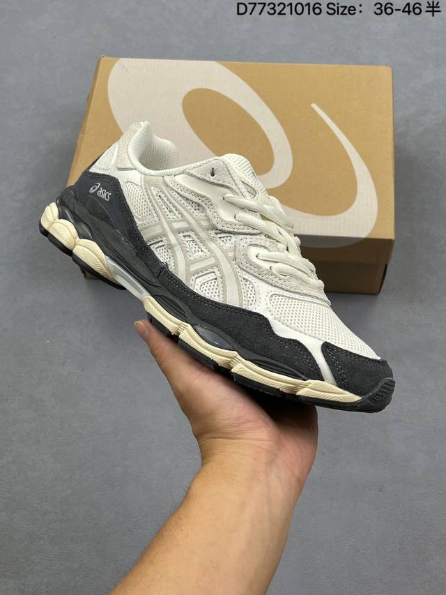 Asics men's and women's shoes, authentic label, half-size system, upgraded origi