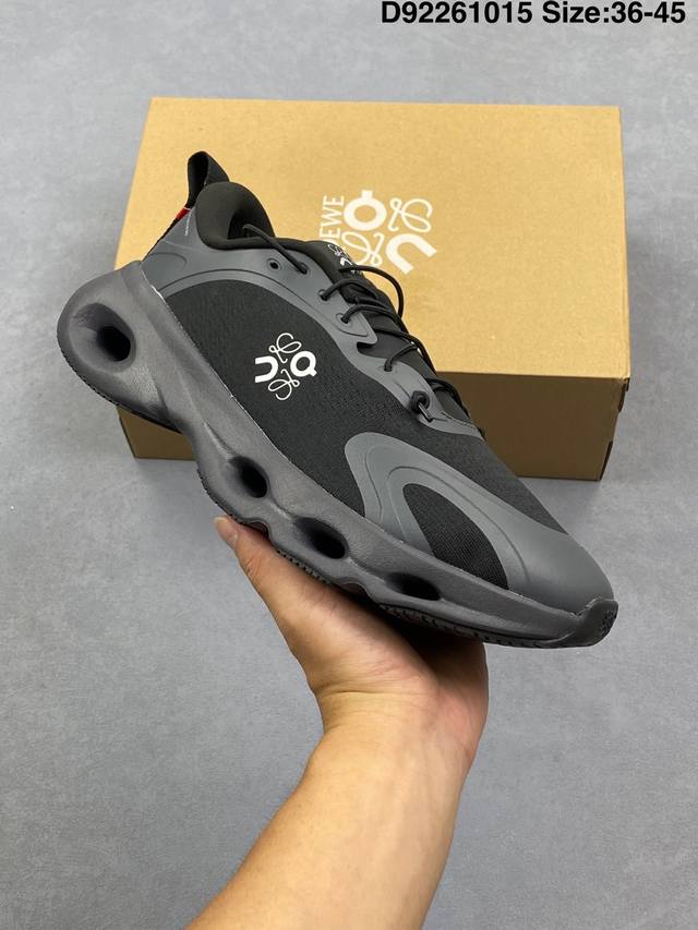 Loewe x On, a new collaboration series of stylish chunky sneakers. This collecti