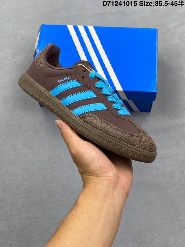Adidas Samba Og Retro Samba Sneakers. This samba shoe showcases high-quality cra