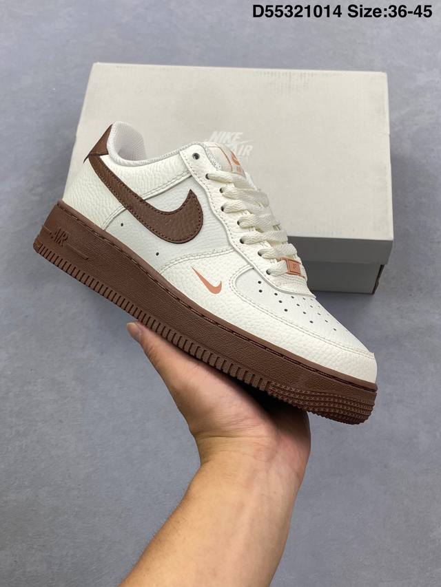 Factory Grade Nike Air Force 1'07 (Ddd) Authentic low-top Air Force silhouette,