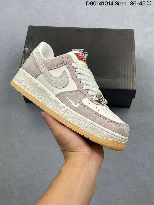 Nike Air Force 1 Low, a versatile low-top casual athletic shoe. Soft, responsive