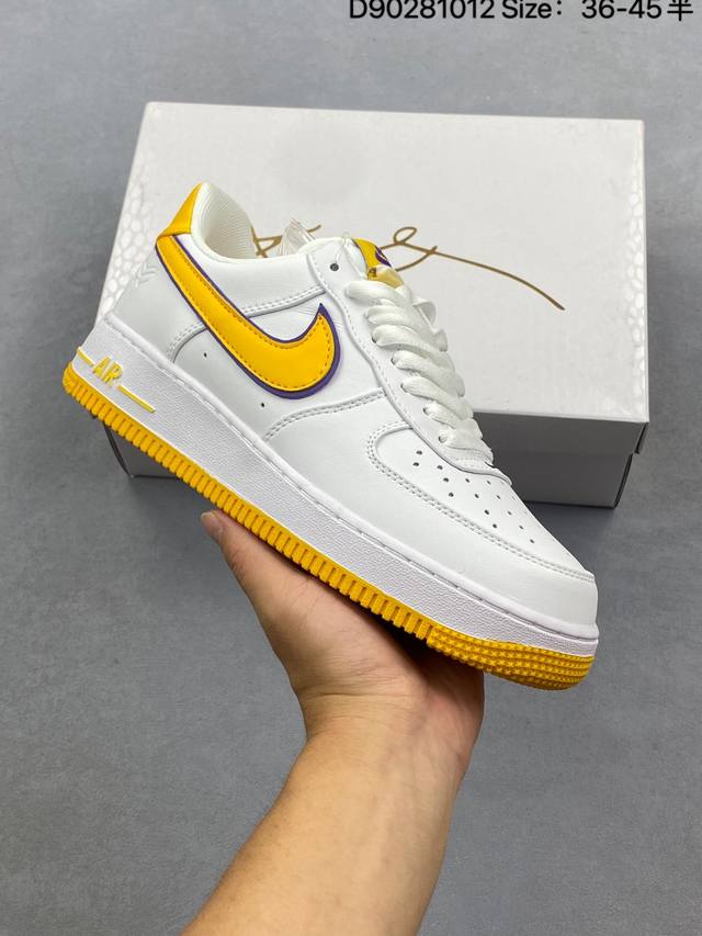 Nike Air Force 1 "07" Low-top Versatile Casual Sneakers. Soft, responsive cushio
