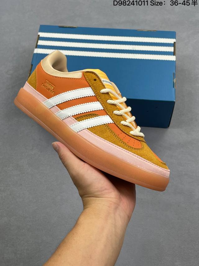 Bad Bunny X Adidas Originals Gazelle Indoor Comfortable, Versatile, Durable Low-