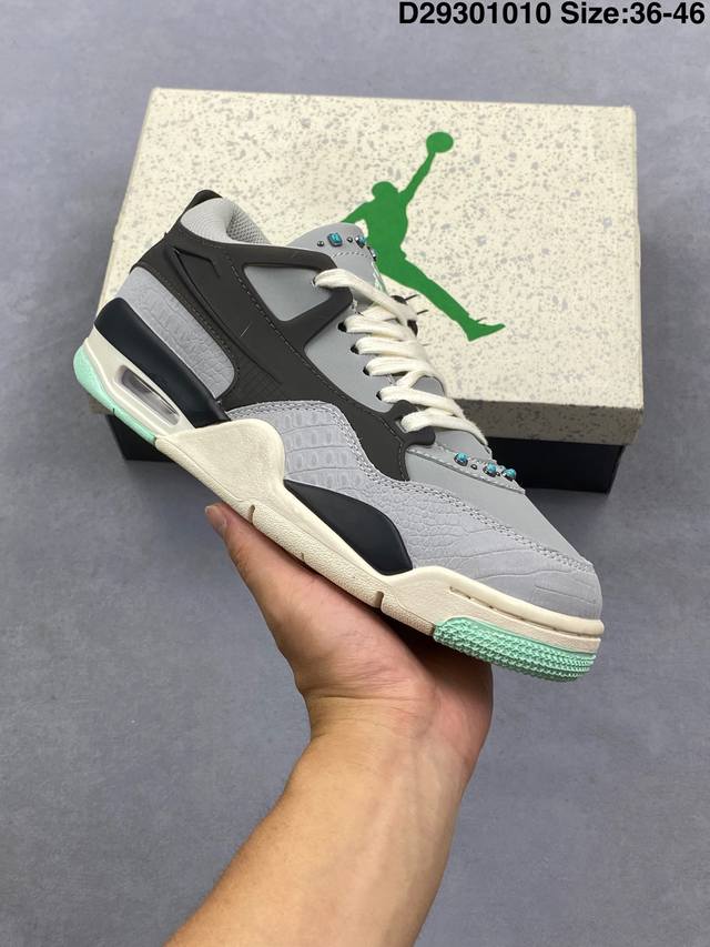 Nigel Sylvester X Air Jordan 4 Rm AJ4 Jordan 4 Collaboration Low-Top Culture Bas