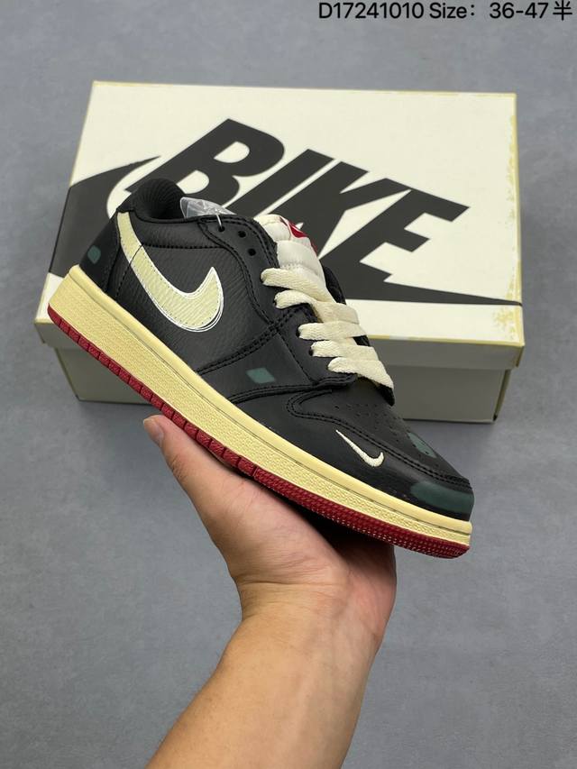 Nike Air Jordan 1 Retro Low Og Nike AJ1 Low-top Casual Sneakers Synchronized wit