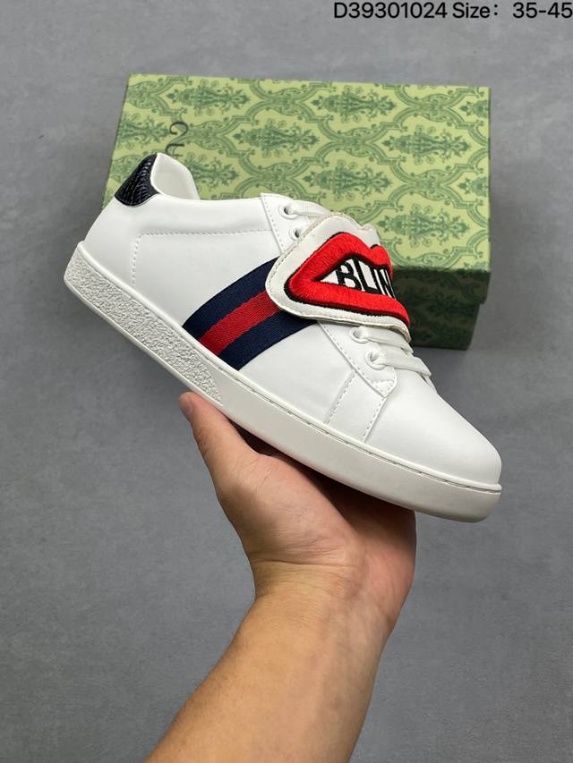 Gucci Chunky B Series Couple White Sneakers Original purchase and development! S