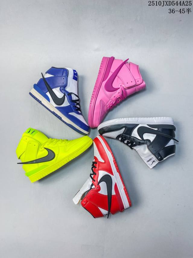 Authentic label with half sizes available. Ambush X Nike Dunk High collaboration