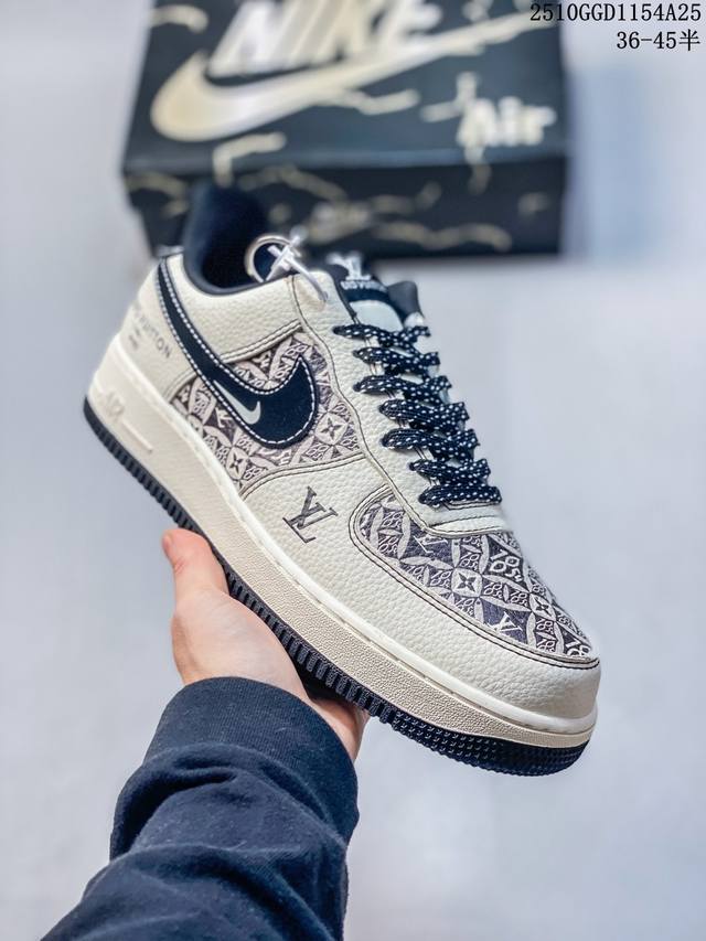 Limited Overseas Release! Factory Grade Nike Air Force 1 '07 Low "Stusic Collabo