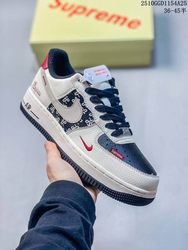 Limited Overseas Release! Factory Grade Nike Air Force 1 '07 Low "Stusic Collabo