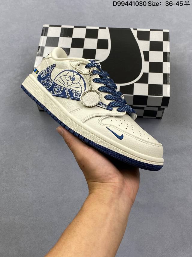 Company Grade Nike Air Jordan 1 X Travis Scott AJ1 Reverse Swoosh Jordan 1 'DIY'