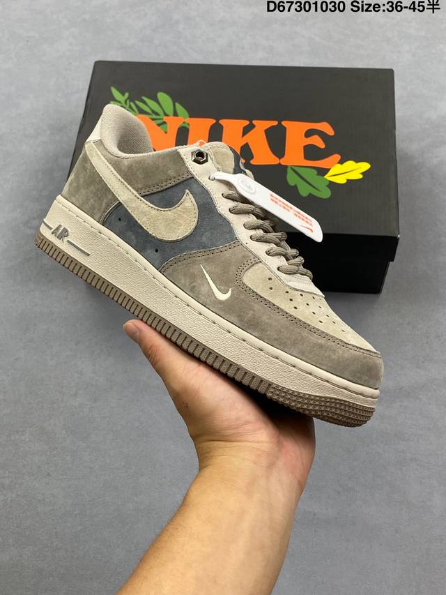 Nike Air Force 1 '07 Low-top versatile casual sneakers. Soft, responsive cushion