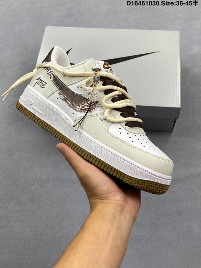 Factory Grade Nike Air Force 1'07 (Ddd) Authentic low-top Air Force silhouette c