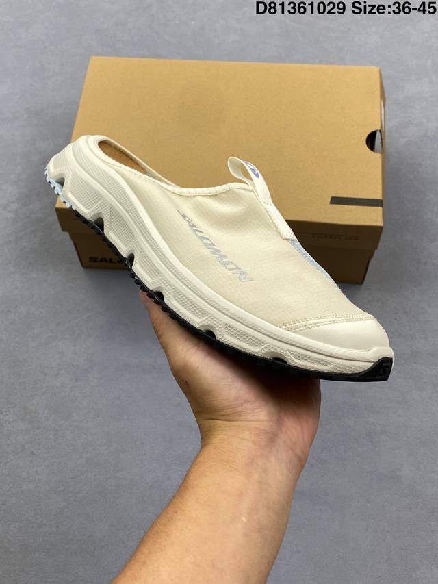 Salomon Rx Slide 3.0 Canvas Sporty Casual Non-Slip Closed-Toe Mules (Ddd) Sizes: