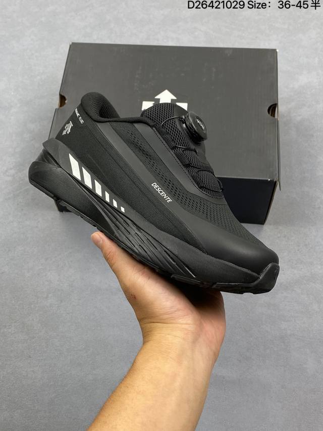 Authentic Label Canvas Descente Chron Tempo Low-Top White/Green Outdoor Function