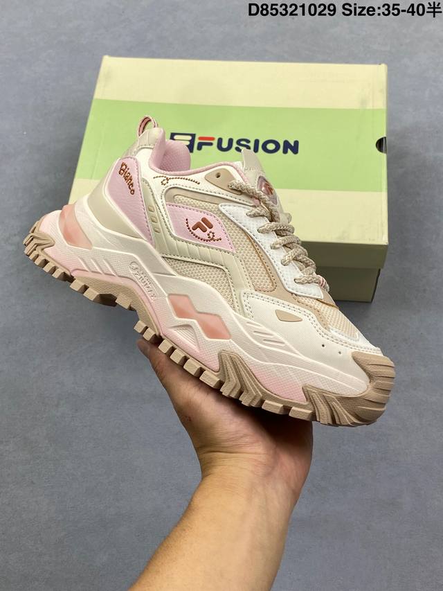 Fila Fusion T12W145107Fss Autumn New Arrival Street Sports Casual Shoes! Size: S