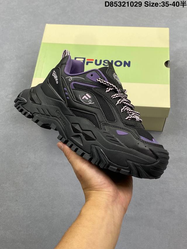 Fila Fusion T12W145107Fss Autumn New Arrival Street Sports Casual Shoes! Size: S