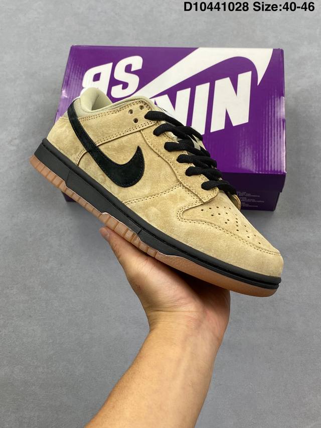 Nike Dunk Low Retro Low-Top Casual Sports Skateboard Shoes. Features soft and co