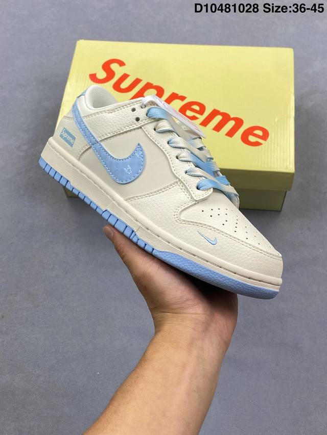 Nike Dunk Low Retro Low-Top Casual Sports Skateboard Shoes. Features soft and co