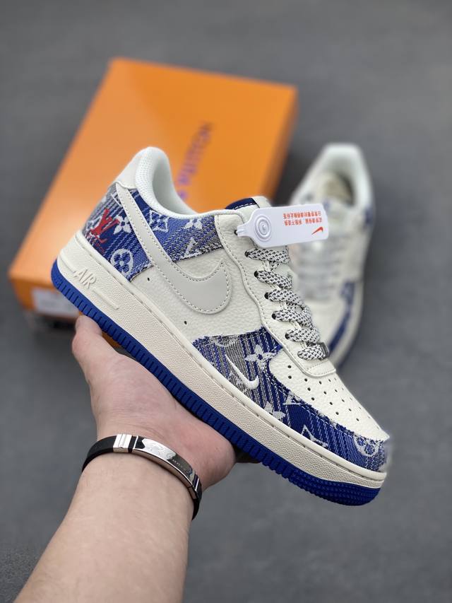 Official Hot-Selling Custom Nike Air Force 1 Low'07 Low-Top Casual Sneakers. Cus