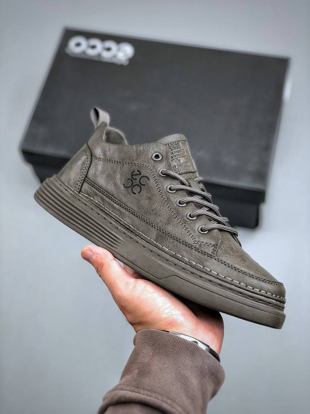 KE Ecco Men's Autumn/Winter New Style Sneakers All-over Versatile Trendy Outdoor