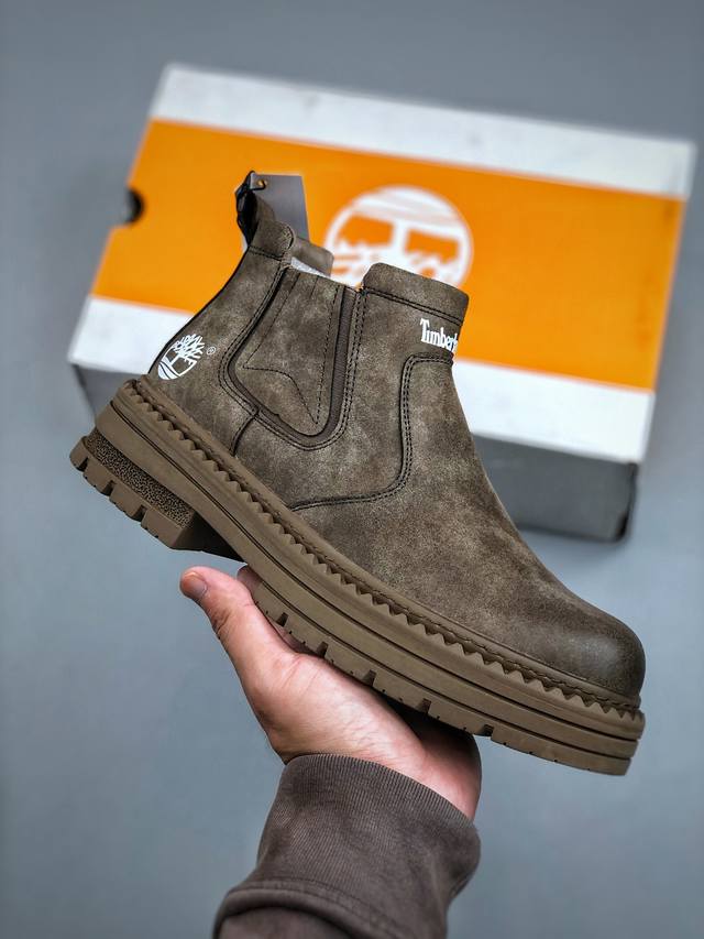 KE Timberland Classic Style 25Ss New High-Top Slip-On Shoes Classic Reimagined a