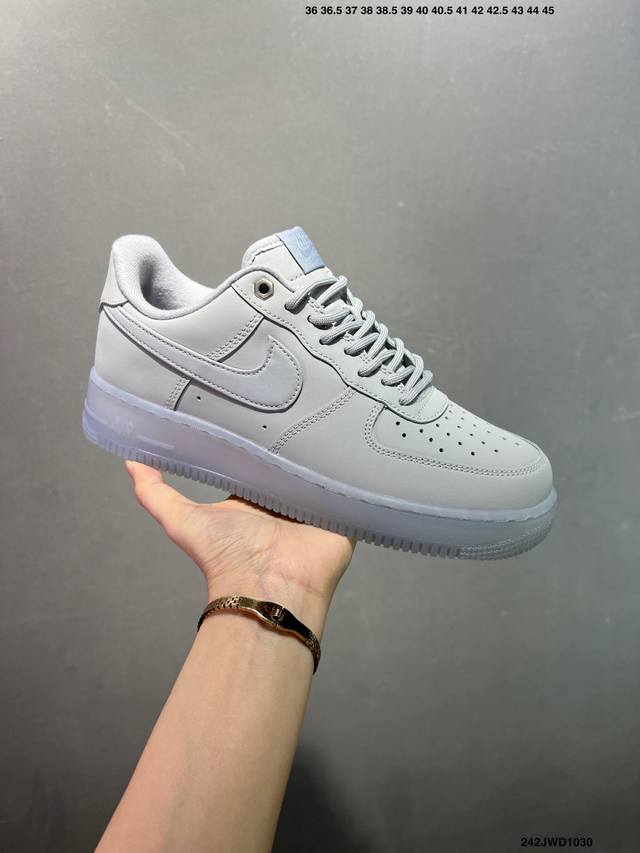 Factory Grade Nike Air Force 1 Low'07 Low-Top Casual Sneakers, Custom Leather, O