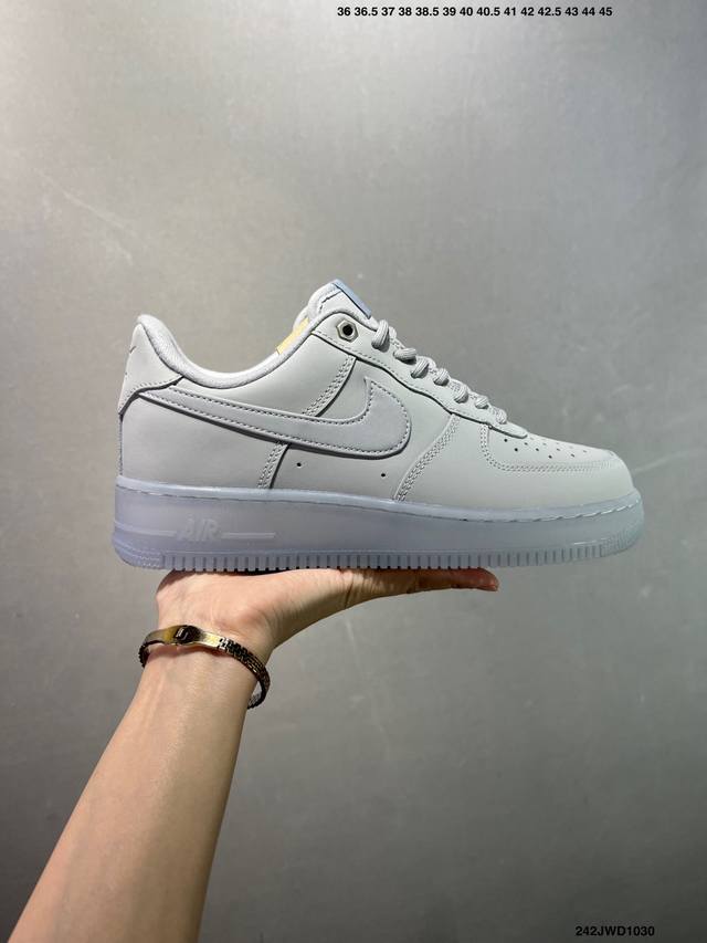 Factory Grade Nike Air Force 1 Low'07 Low-Top Casual Sneakers, Custom Leather, O