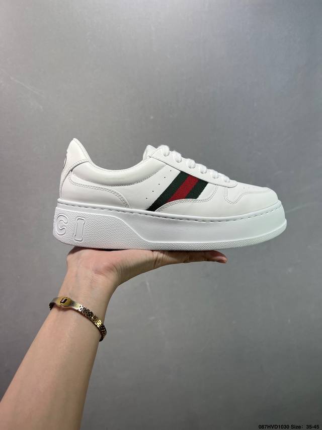 Company Grade Gucci Series Gucci Yy Gucci White Sneakers, Item No.: 602129-04Gg-